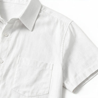 COOFANDY Men's 2 Piece Sets Beach Outfits Cotton Short Sleeve Button Down Shirts Loose Pants Summer Vacation Casual Outfits